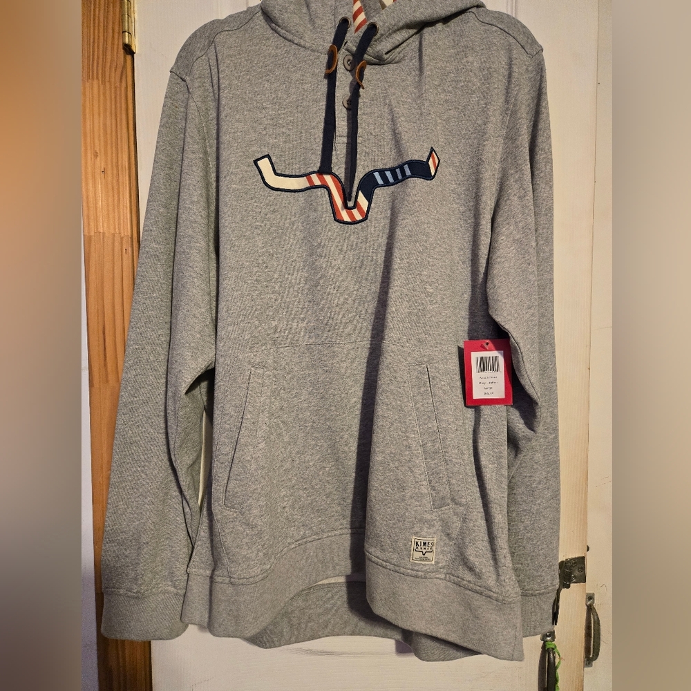 Kimes Ranch Mens Anson Patriotic Hoodie - Picture 8 of 14
